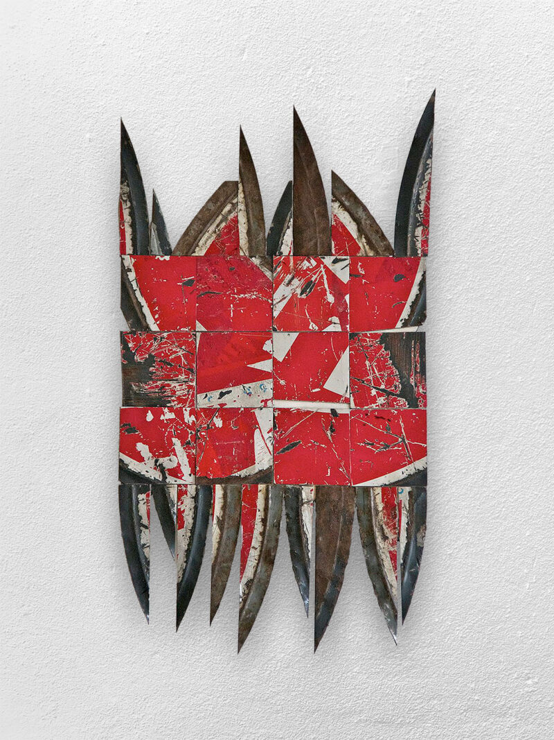 Fabio Zanino, Decostruzione XIII – Totem, 2010