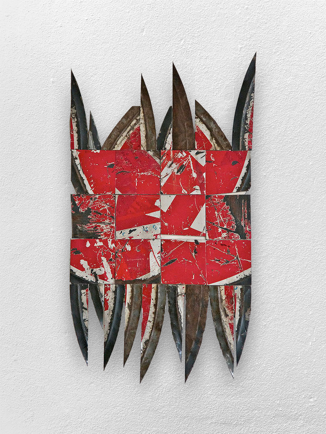 Fabio Zanino, Decostruzione XIII – Totem, 2010